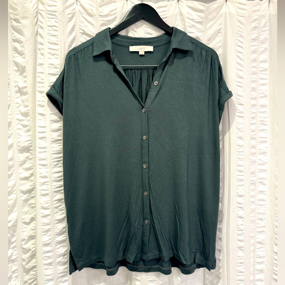 LOFT Drop Shoulder Top